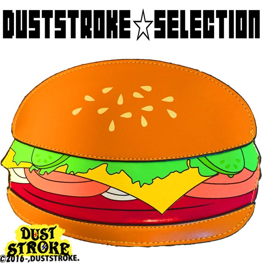 DUSTSTROKE ダストストローク ハンバーガー ポテト 2way クラッチ 