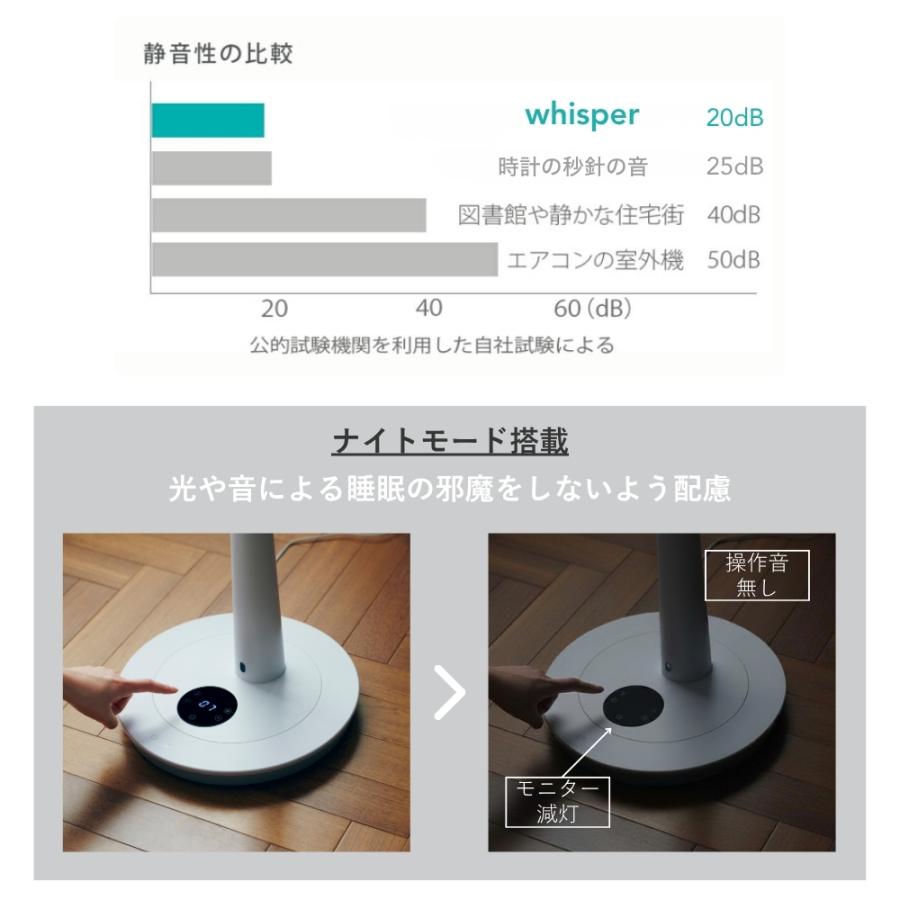 duux 扇風機 dcモーター リビング サーキュレーター 首振り おしゃれ