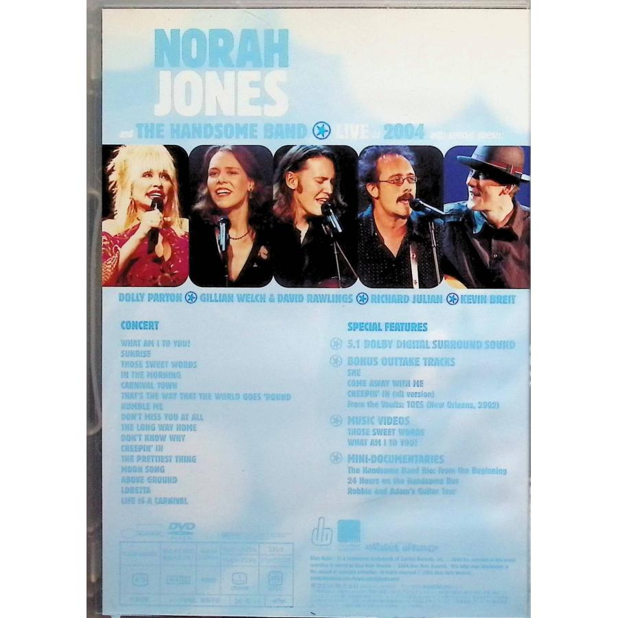 (未使用･未開封品)ノラ・ジョーンズ&ハンサム・バンド・ライヴ [DVD] ノラ・ジョーンズ&ハンサム・バンド・ライヴ [DVD] : ディスクプラス