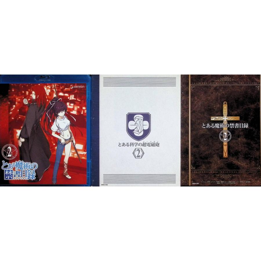 とある魔術の禁書目録 第2巻(初回限定版)[Blu-ray+CD] : ディスク