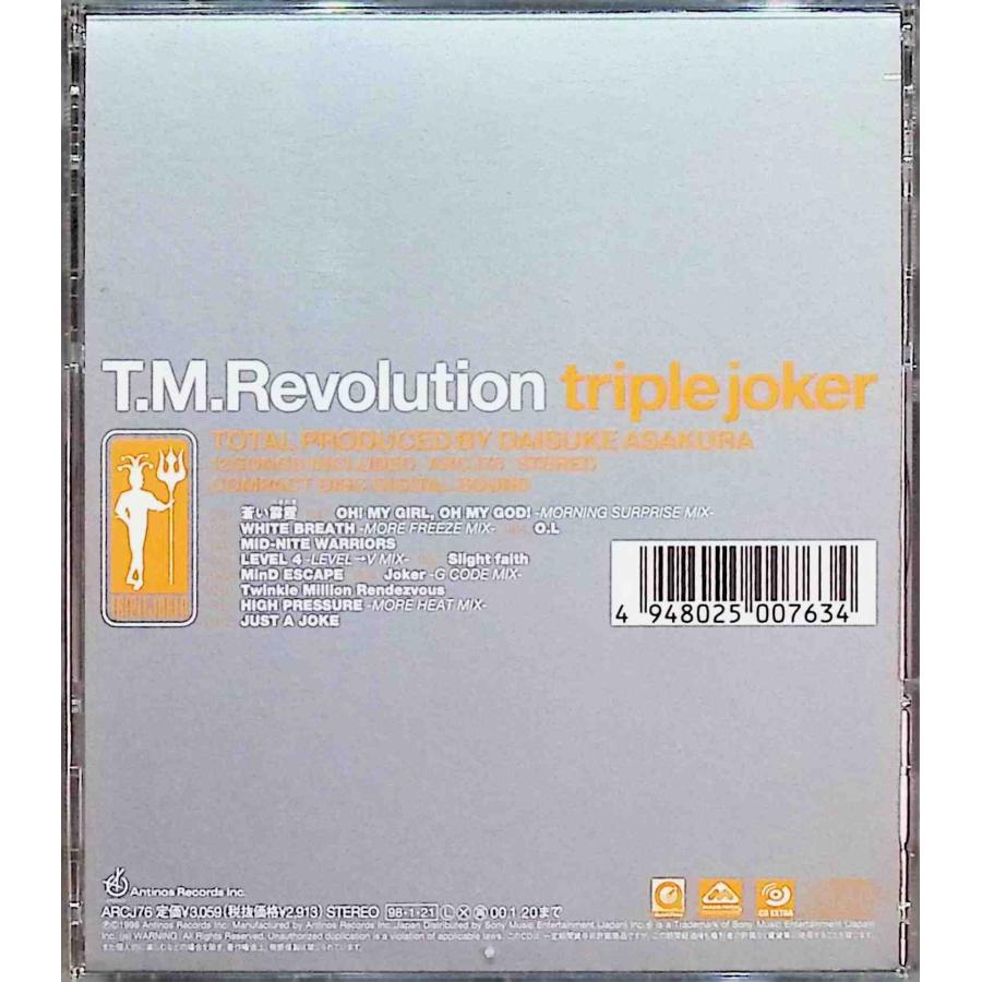 Triple Joker / T.M.Revolution CD 邦楽｜dvdcd｜02