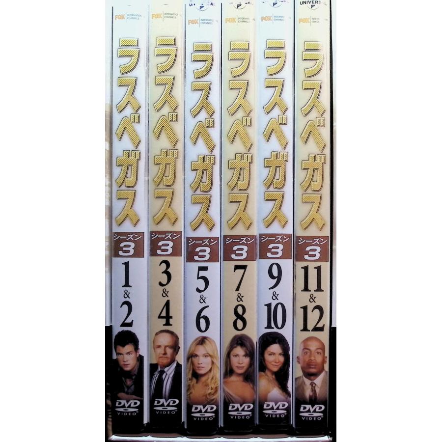 ラスベガス シーズン3 DVDコレクターズBOX（DVD12枚組） : ディスク