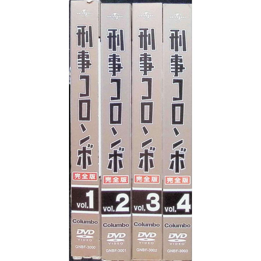 刑事コロンボ完全版 バリューパック DVD全4巻セット : ディスク 刑事コロンボ完全版 バリューパック DVD全4巻セット : ディスク