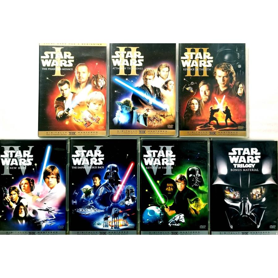 スター・ウォーズ 6作品＋ボーナスマテリアル 7巻セット DVD : rc 
