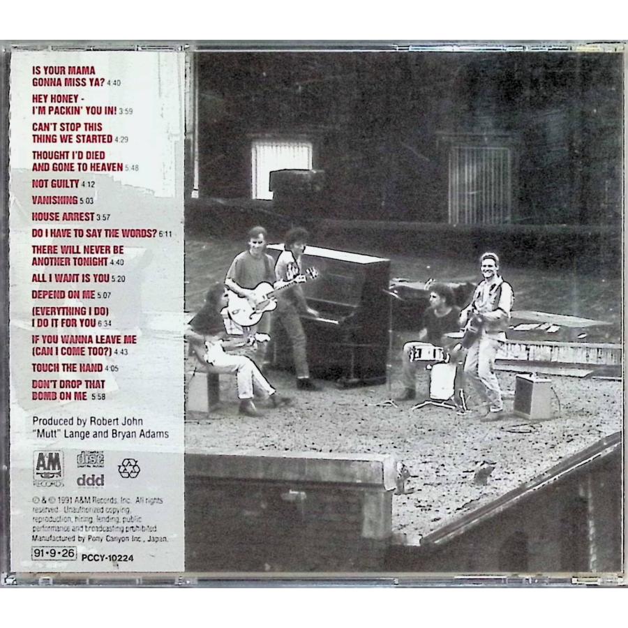 ブライアン・アダムスCD Amazon.co.jp: ウェイキング・アップ・ザ・ネイバーズ+1