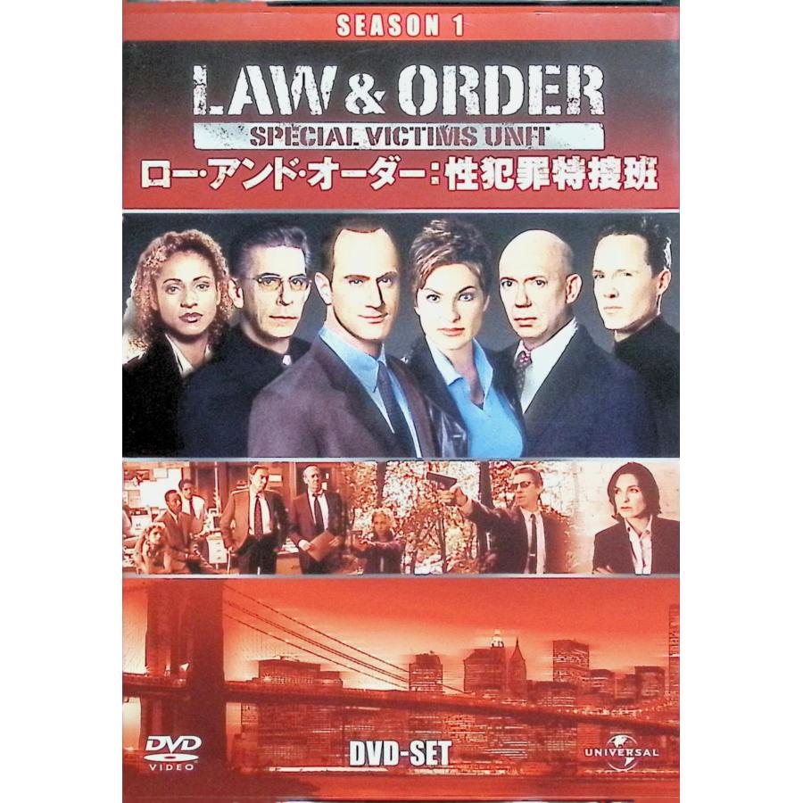 Law & Order: :性犯罪特捜班　シーズン１～１０（５５DVD） Law & Order 性犯罪特捜班 シーズン1 DVD-SET [DVD6枚組] : ディスク