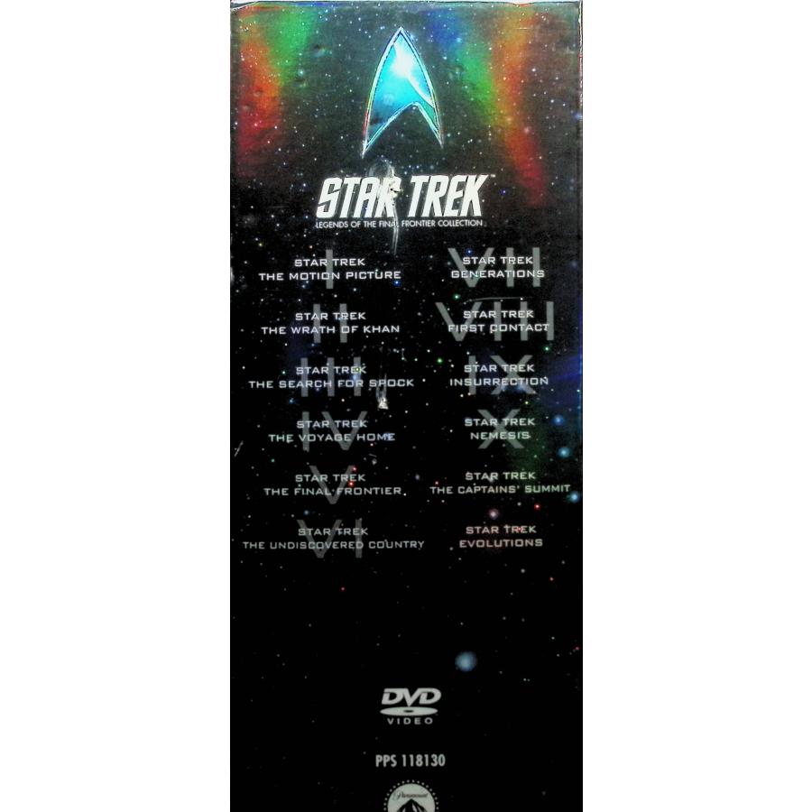 スタートレックオリジナルクルー劇場版DVDスペシャルBOX)＋おまけ付き DVD/ブルーレイ スタートレックオリジナルクルー劇場版DVDスペシャル