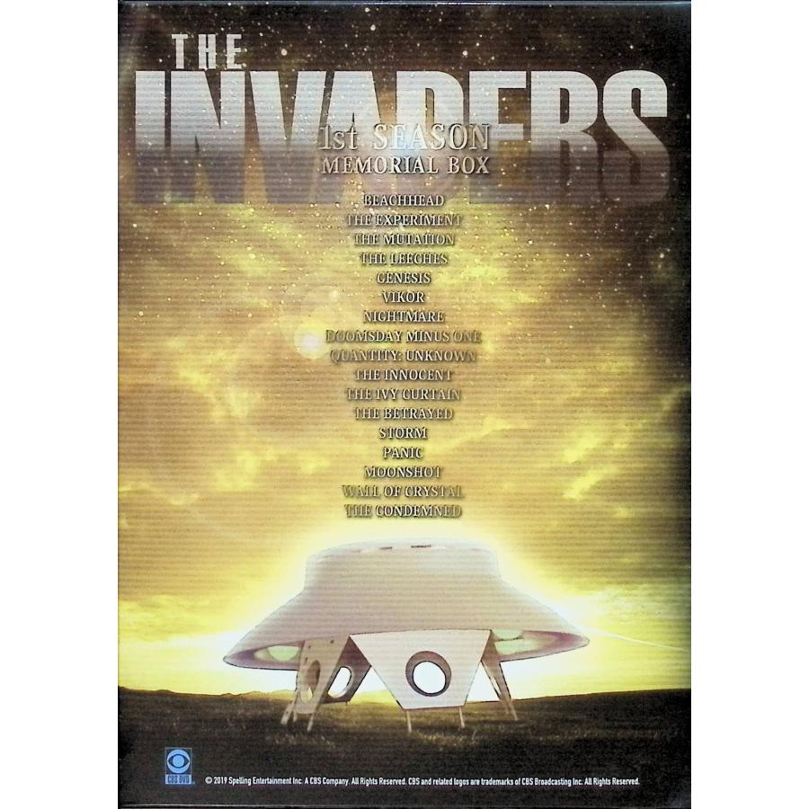 インベーダー 1st Season -メモリアルBOX- （DVD6枚組）