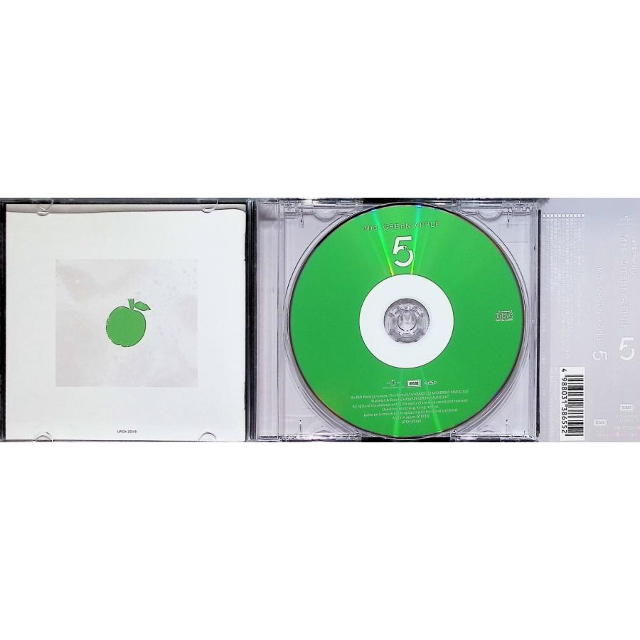 5 (通常盤) / Mrs. GREEN APPLE CD 邦楽 : ディスクプラス - 通販