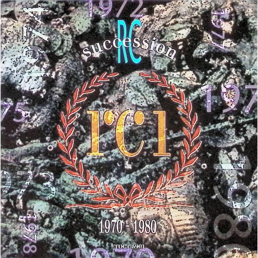 邦楽 BEST OF THE RC SUCCESSION 1970-1980 BEST OF THE RC SUCCESSION 1970〜1980 / SUCCESSION CD 邦楽