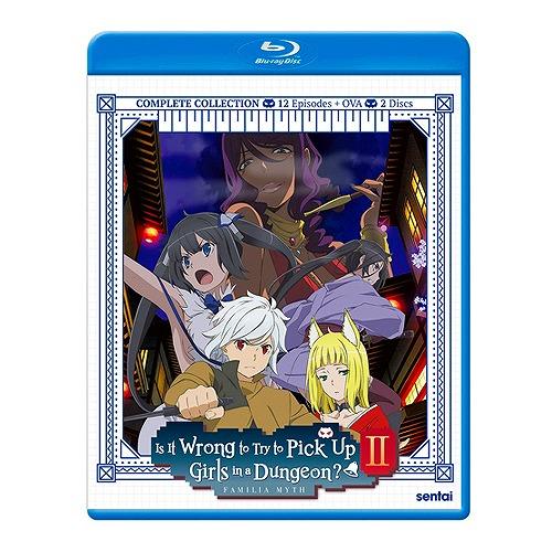 ダンジョンに出会いを求めるのは間違っているだろうか 第2期 北米版ブルーレイ 全12話収録 ダンまち Blu Ray Dnmt S2 Dvd Direct ヤフー店 通販 Yahoo ショッピング