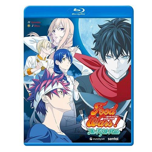 在庫あり）食戟のソーマ 豪ノ皿 第5期 北米版ブルーレイ 全13話収録 BD
