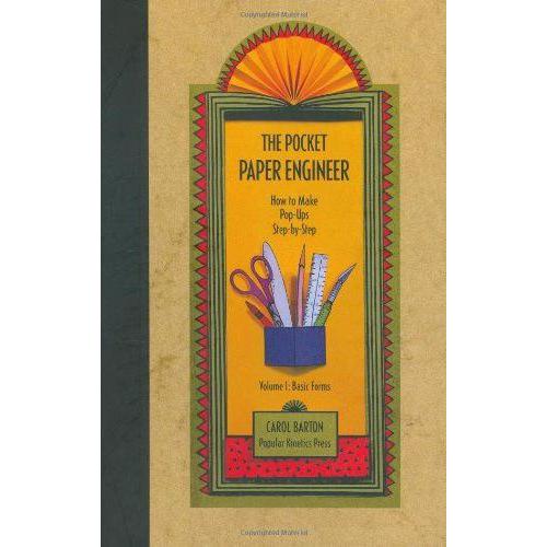 （在庫あり）The Pocket Paper Engineer　飛び出す絵本　英語版 /Volume I Basic Forms How to Make Pop-Ups Step-by-Step　洋書　ポップアップブック　知育｜dvddirect