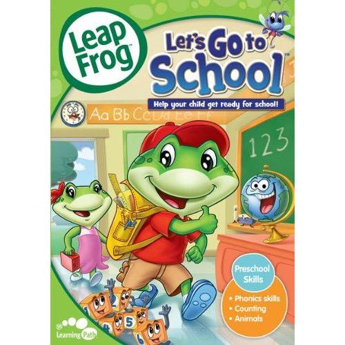 在庫あり）リープフロッグ Leap Frog Let's Go to School 北米版DVD