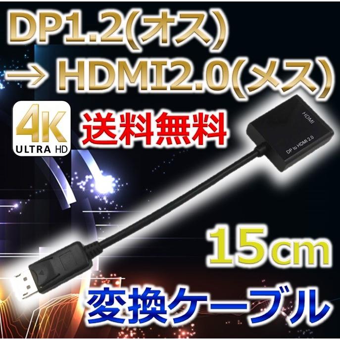 DisplayPort1.2-HDMI2.0変換ケーブル｜dvsshops