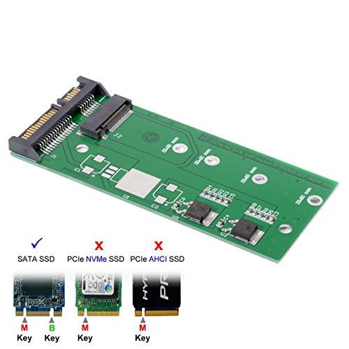 Cablecc M.2 NGFF PCI-E 2レーン SSD - 7mm 2.5 SATA 22ピン ハードディスクケース PCBA E431 E5｜dw-bestselectshop｜04