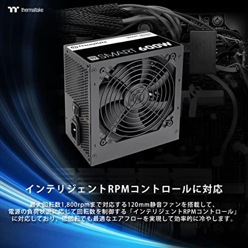 Thermaltake Smart 600W -STANDARD- PC電源ユニット PS636 PS-SPD-0600NPCWJP-W｜dw-bestselectshop｜05