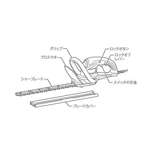 マキタ 生垣バリカン 電源コード式 刈込幅350mm/切断径15mm MUH3502｜dw-bestselectshop｜02