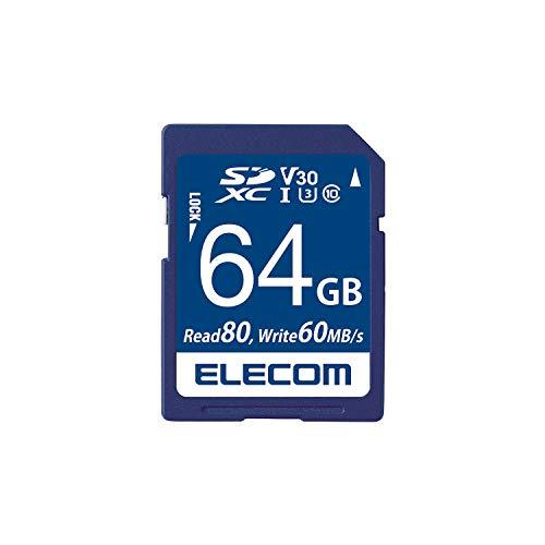 エレコム SDXCカード データ復旧サービス付 ビデオスピードクラス対応 UHS-I U3 80MB s 64GB MF-FS064GU13V3R｜dw-bestselectshop｜03