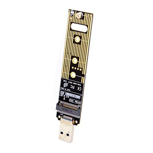 JSER USB 3.0 - Nvme M-Key M.2 NGFF SSD 外部PCBA コンベーターアダプター カード フラッシュディスクタイプ｜dw-bestselectshop｜05