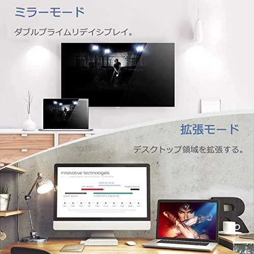 Displayport オス → VGA メス 変換アダプタ (DP to VGA) 最大解像度 1920×1080サポート 金メッキコネクター搭載｜dw-bestselectshop｜05