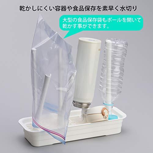 イノマタ化学(Inomata-K) 水切りラック ホワイト ポタ・ペット 日本製 0053｜dw-bestselectshop｜06