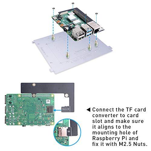 GeeekPi新しいRaspberry Piクラスタケース、Raspberry Piラックタワーケーススタッカブルケース、冷却ファン付き120mm R｜dw-bestselectshop｜05