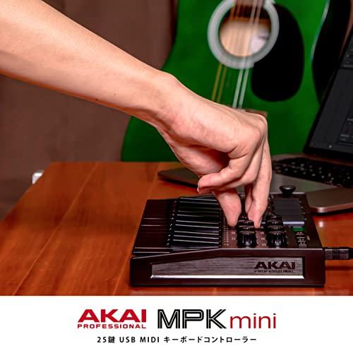 Akai Pro MIDIキーボード 25鍵USB ベロシティ対応8パッド音楽制作ソフト MPK mini mk3 黒｜dw-bestselectshop｜07