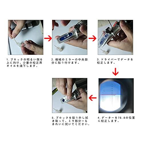 HFS(R) 蜂蜜糖度計 58-92％ 自動温度補償機能 ATC機能 ハニー屈折計 蜂蜜水分 家庭用 養蜂業｜dw-bestselectshop｜04