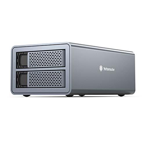 Yottamaster HDDケース 3.5インチ USB3.0接続 2Bay ハードディスク 