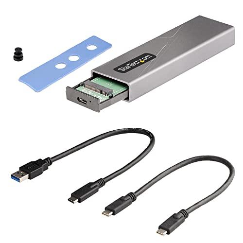 スターテック StarTech.com USB-C 10Gbps - M.2 NVMe & M.2 SATA SSD 外付けケース/対応外形サイズ:2｜dw-bestselectshop｜10
