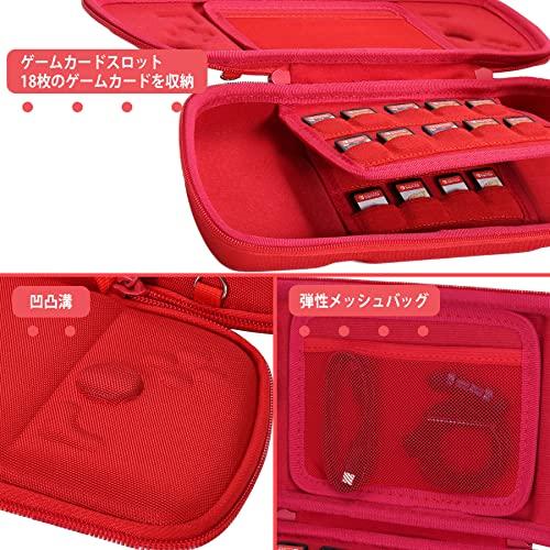 【Aenllosi 専用収納ケース】対応 Hori グリップコントローラー for Nintendo Switch Split Pad Pro/Com｜dw-bestselectshop｜03