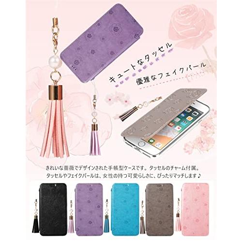 Galaxy S22 手帳型ケース 花柄 大人 かわいい FASY ギャラクシーS22 au SCG13 docomo SC-51C GalaxyS2｜dw-bestselectshop｜04