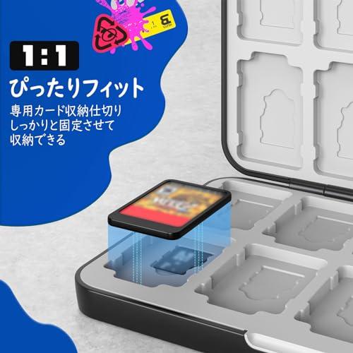 Switch ソフトケース ATiC カード収納ケース Micro SD24枚/ソフト24枚同時に収納 Switch/Switch Lite/Swit｜dw-bestselectshop｜03