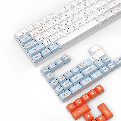 ゲーミングキーキャップ PBT ダブルショット二色成型 149キー 白 