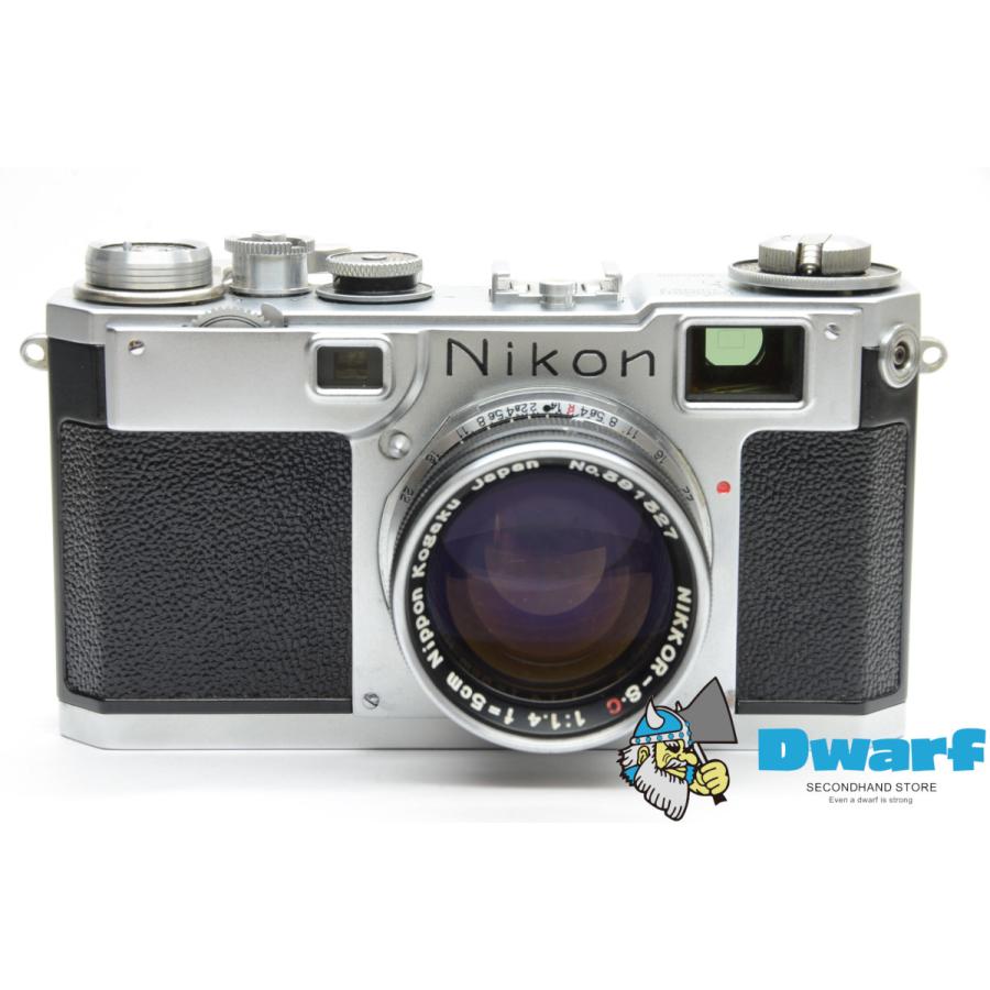 ニコン Nikon S2 後期 NIKKOR-SC 5cm F1.4 レンジファインダーカメラ ...