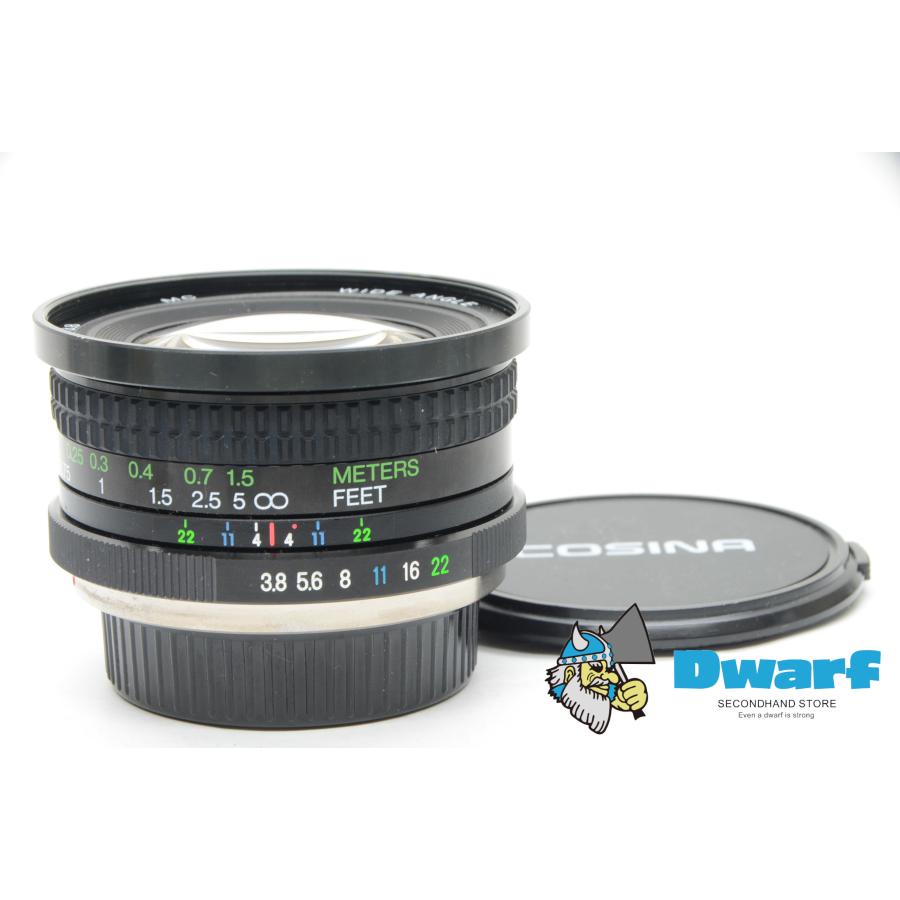 COSINA 20MM 1:3.8 MC WIDE ANGLE Mアダプター付き コシナ