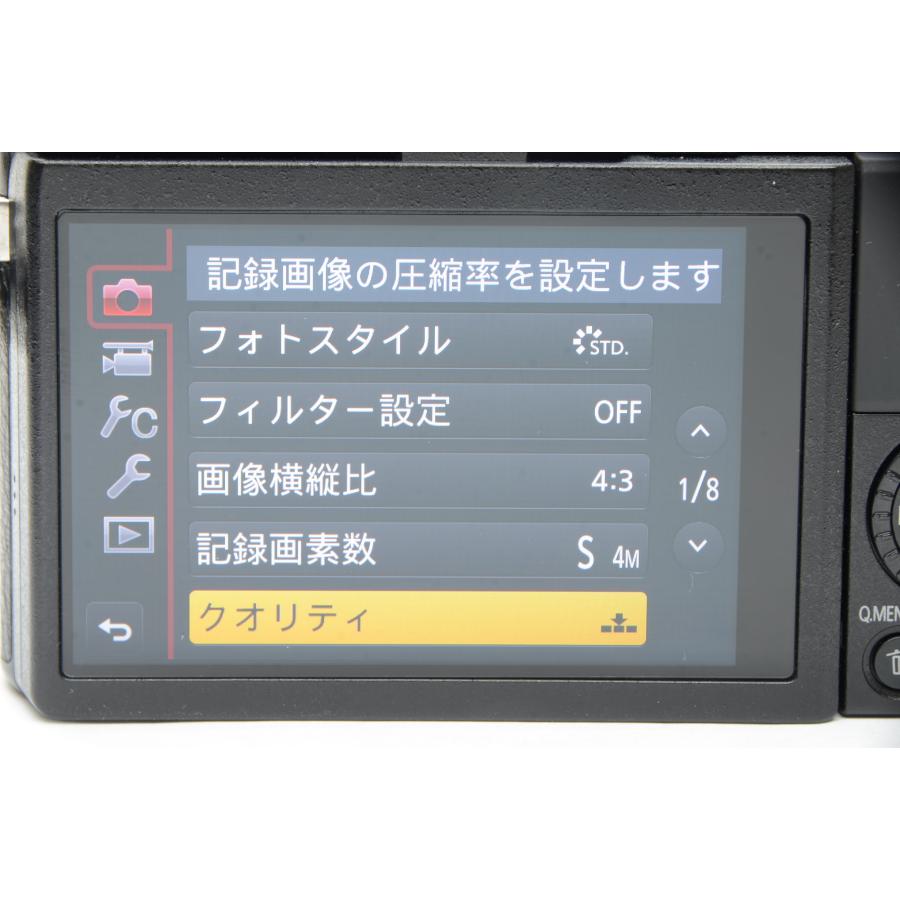 パナソニック LUMIX G DC-GF10 12-32mm 標準 ズームレンズ Panasonic パナソニック DC-GF10 ブラック 12-32mm レンズキット