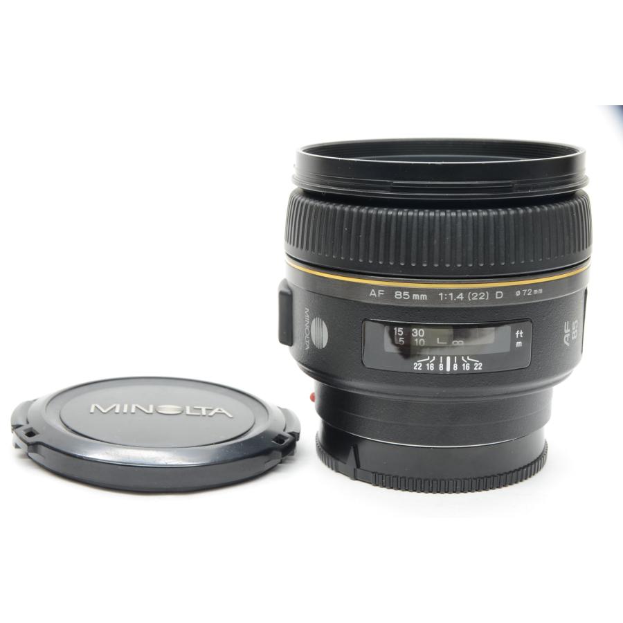 ミノルタ MINOLTA AF 85mm F1.4 G (D) オートフォーカス一眼レフ用レンズ | コニカミノルタ | 09