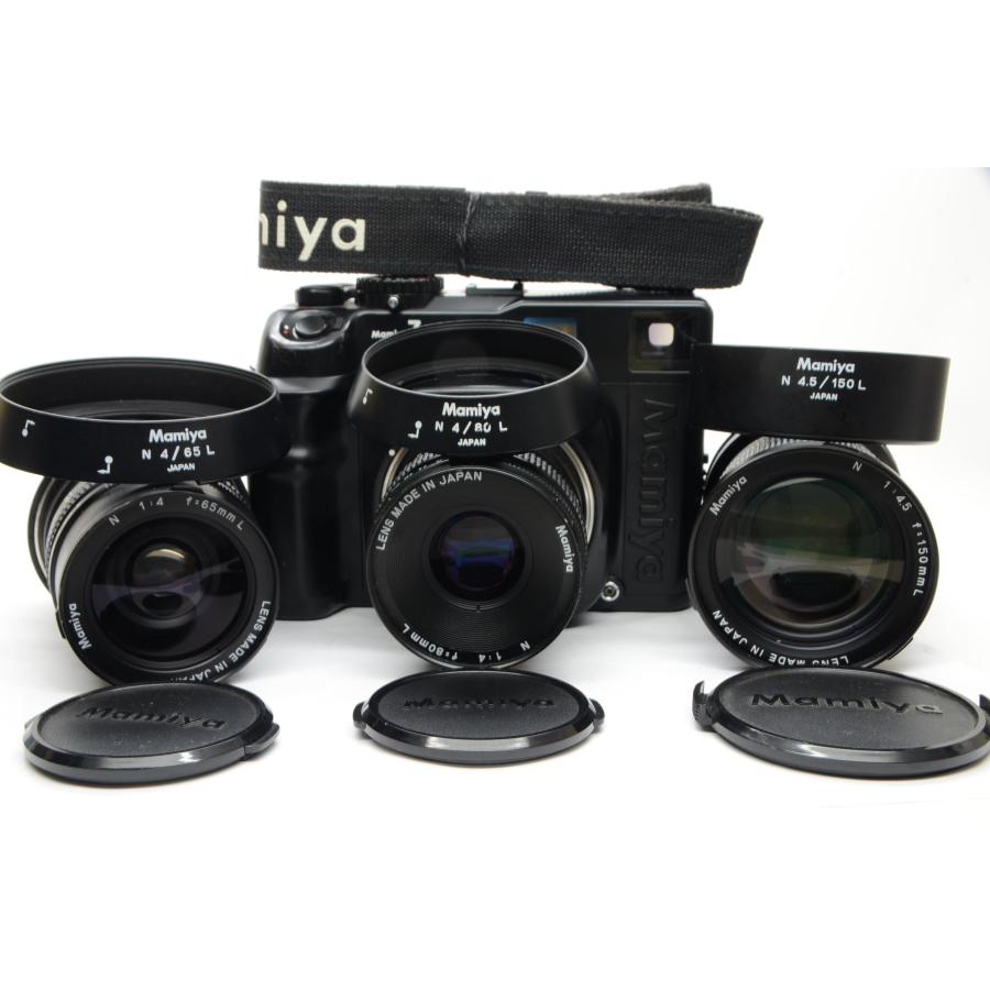 mamiya7 80mmレンズ セット Mamiya マミヤ MAMIYA 7 II BLACK 80mm F4 / 65mm 150mm F4.5