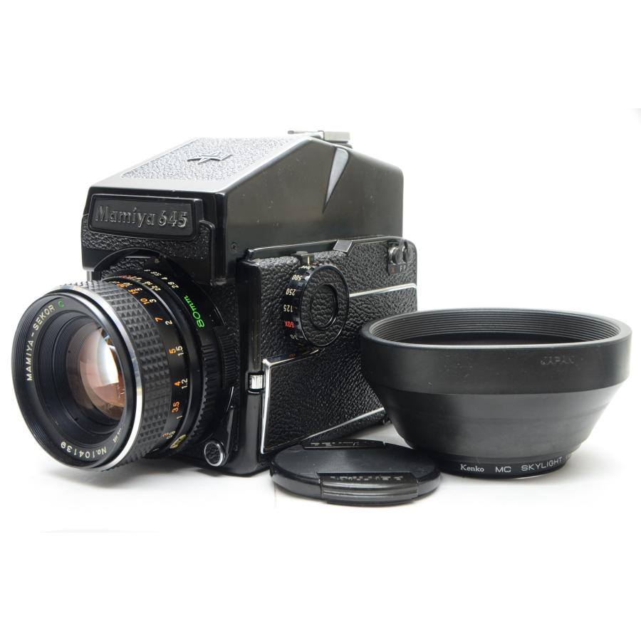 Mamiya（マミヤ） MAMIYA M645 1000S 80mm F2.8 AEファインダー セット