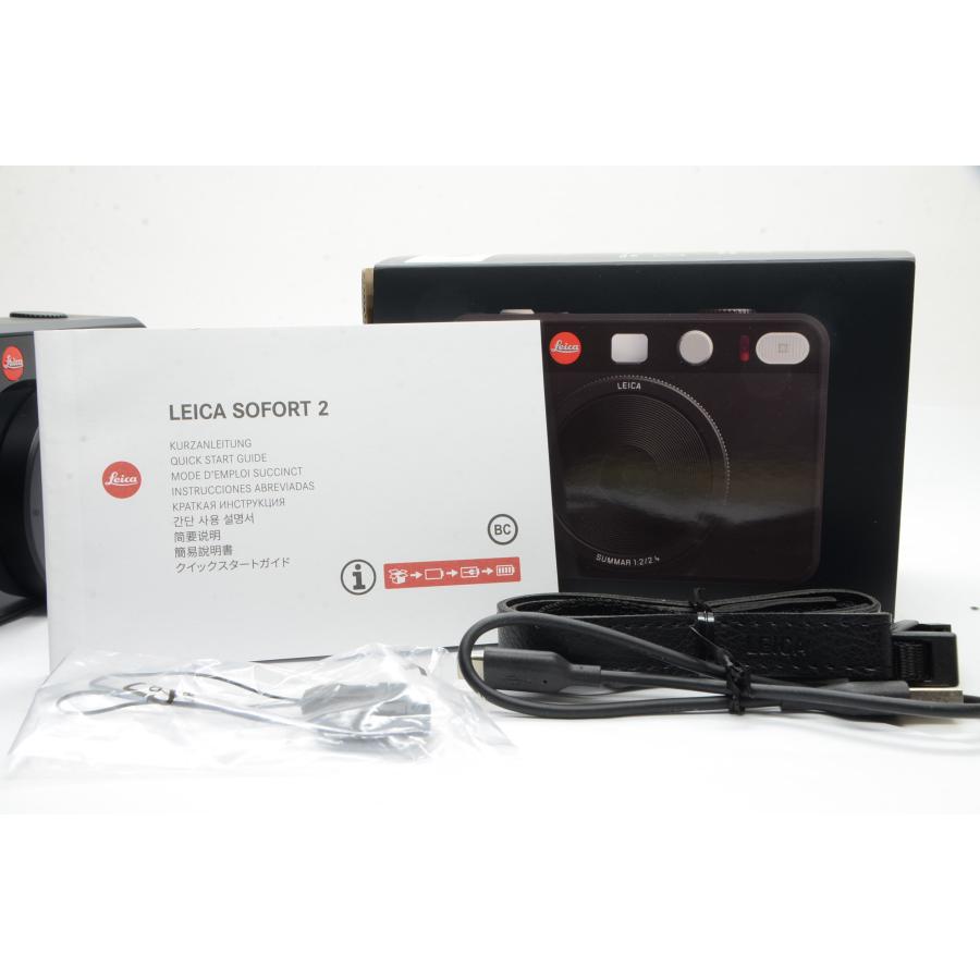 SOFORT ライカ LEICA 2 ブラック ハイブリッドインスタント