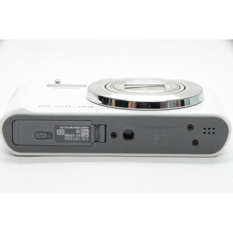 EXILIM カシオ CASIO EX-Z180 ホワイト コンパクトデジタルカメラ 
