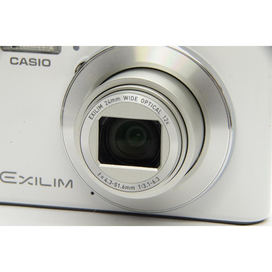 EXILIM カシオ CASIO EX-Z180 ホワイト コンパクトデジタルカメラ 