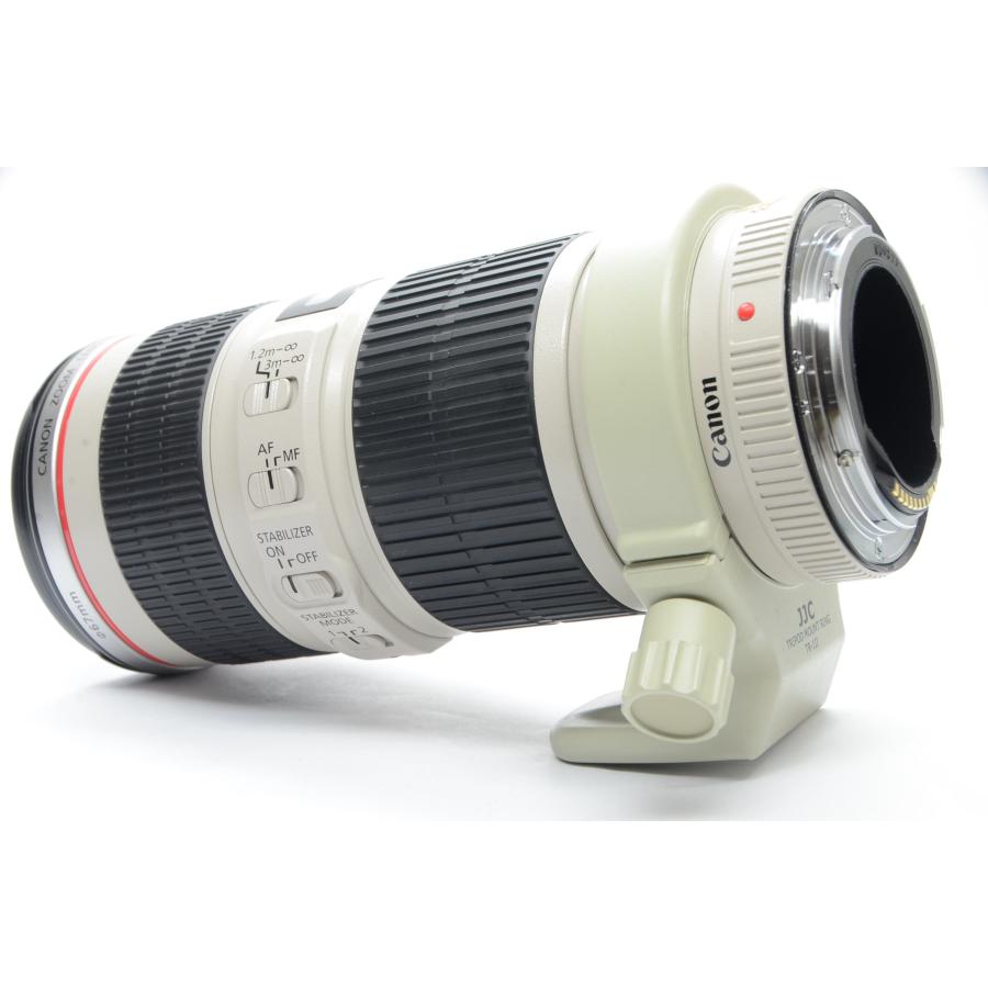 EFレンズ キヤノン Canon EF 70-200mm F4 L IS USM 三脚座（JJC製）付