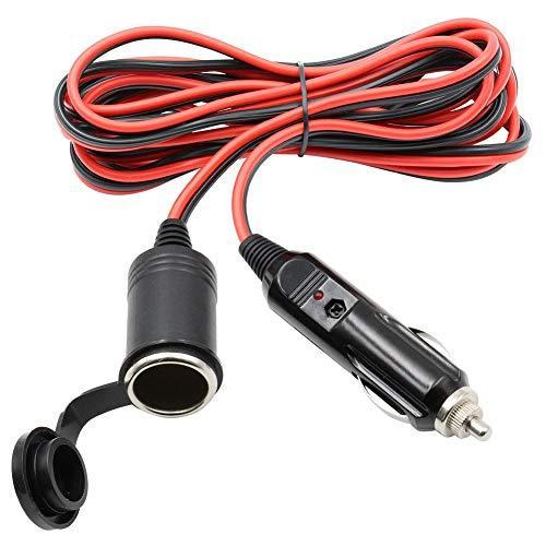 Outtag シガーソケット 延長ケーブル 3 5m 12v 24v兼用 車電源コード 自動車シガーアダプター延長ケーブル 自動車延長線 プラグ ソケ 驚きの値段