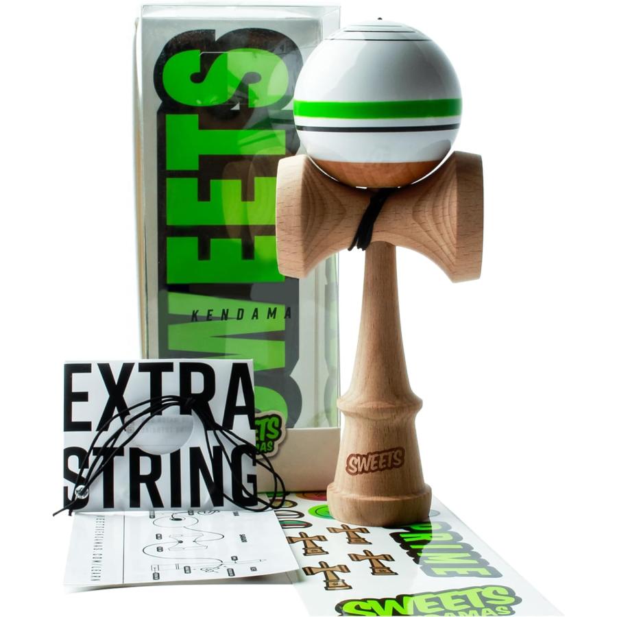 Sweets Kendamas けん玉セット Sweets Kendamas PRIME SPORT STRIPE 3色モデル けん玉 16 Christian