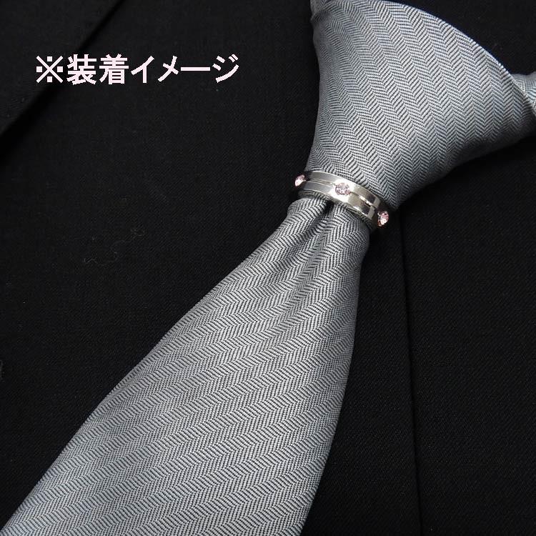 礼装 ネクタイリング シルバー スワロフスキー ピンク Acc Rg2 背広屋石k 通販 Yahoo ショッピング