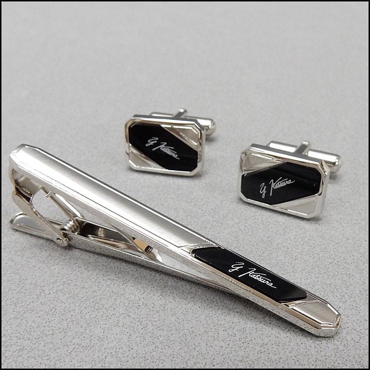 桂由美オニキスカフス他