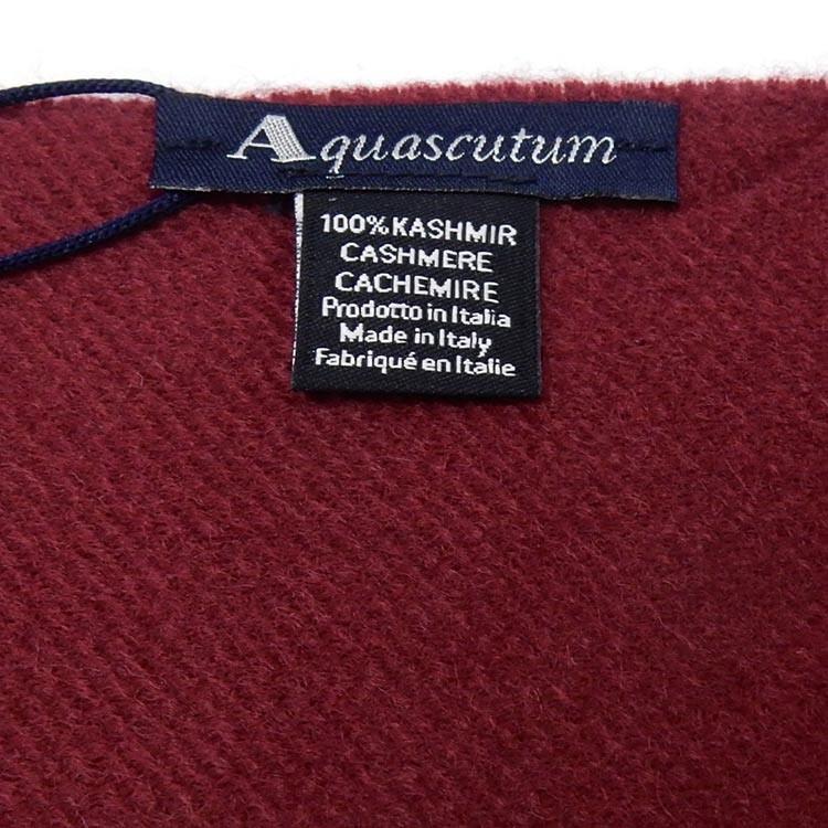アクアスキュータム aquascutum London マフラー カシミヤ 楽天市場】Aquascutum【アクアスキュータム】イタリア製カシミヤ